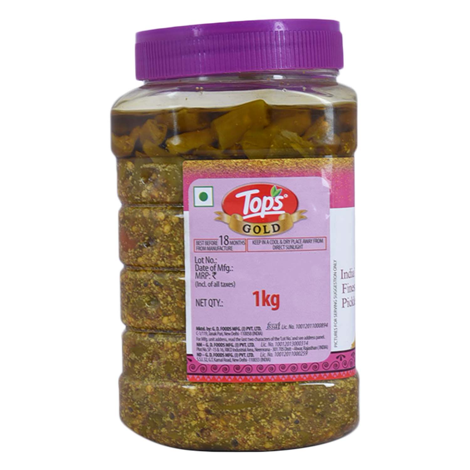 Top S Green Chillipickle 1k