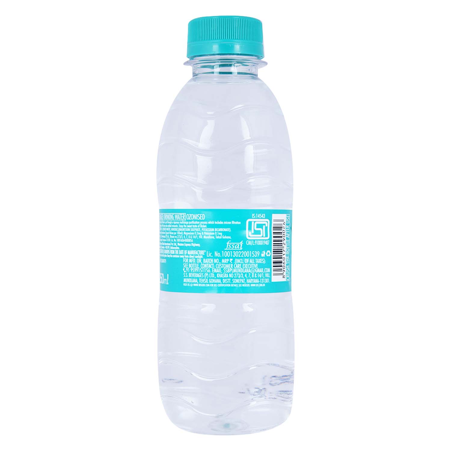 Bisleri Mineral Water 250 Ml Pk24